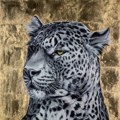 Gold Rush by Hayley Goodhead - Original Painting on Box Canvas